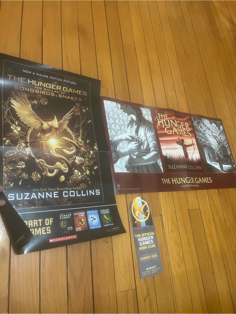 Hunger Games BOTH 2023 & 2024 Posters Suzanne Collins 12x18 & 12x24 New